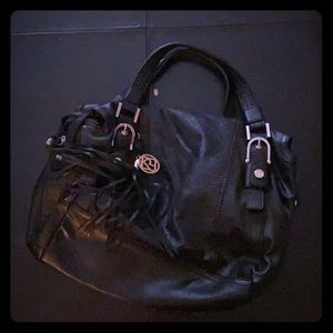 Black shoulder bag